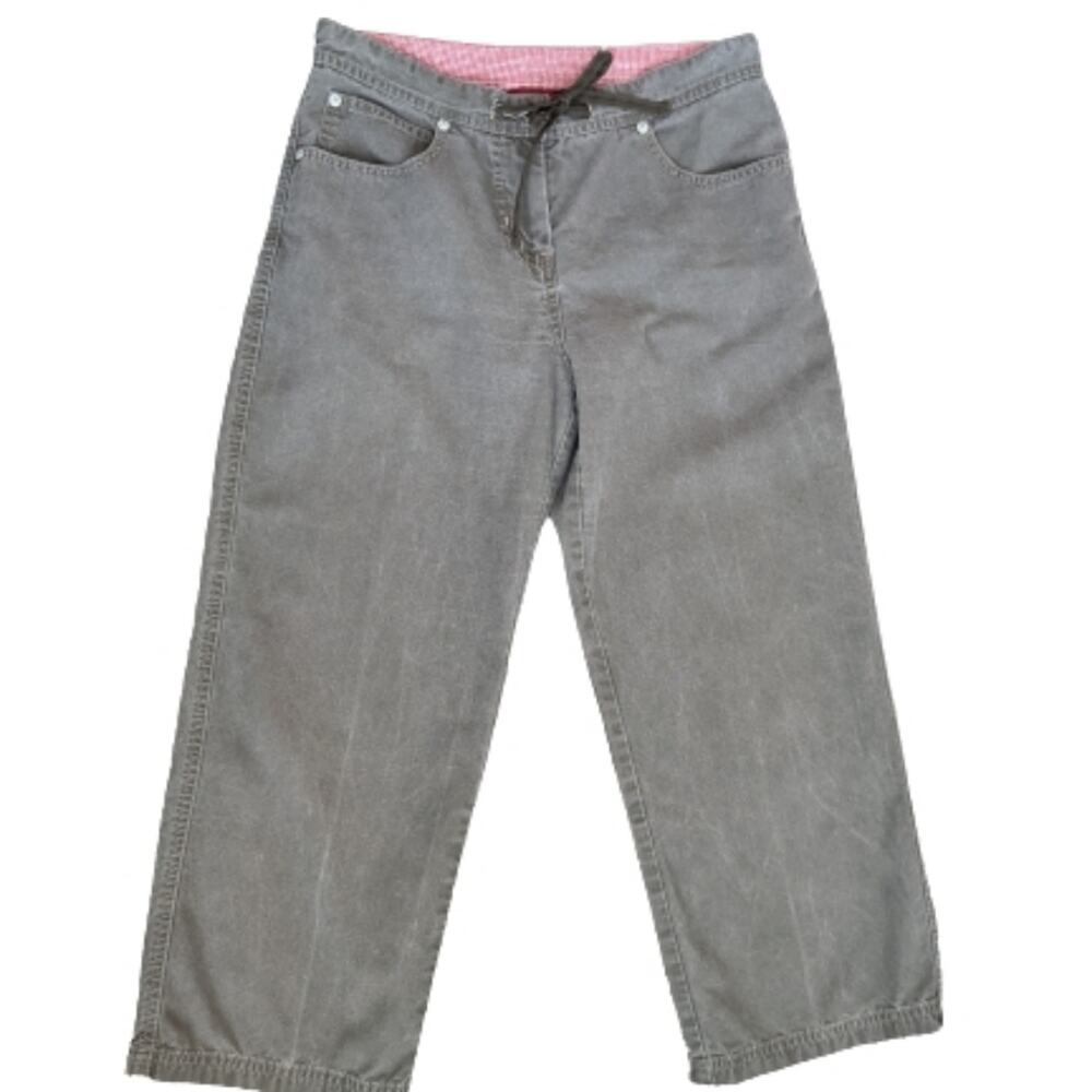 Sundance Wide Leg Crop Pants Sz 8